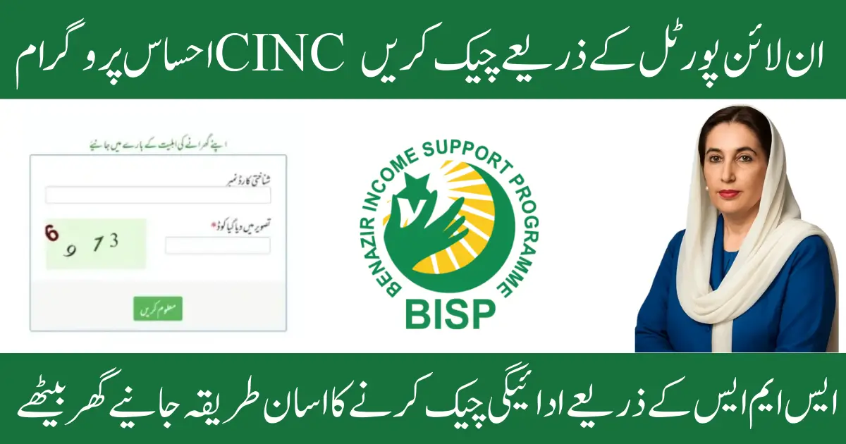 8171 Ehsaas Program CNIC Check 2026 – Online & SMS Guide