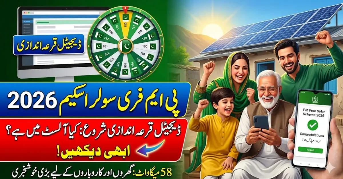 PM Free Solar Scheme 2026 Digital Balloting Process Officially Started Now