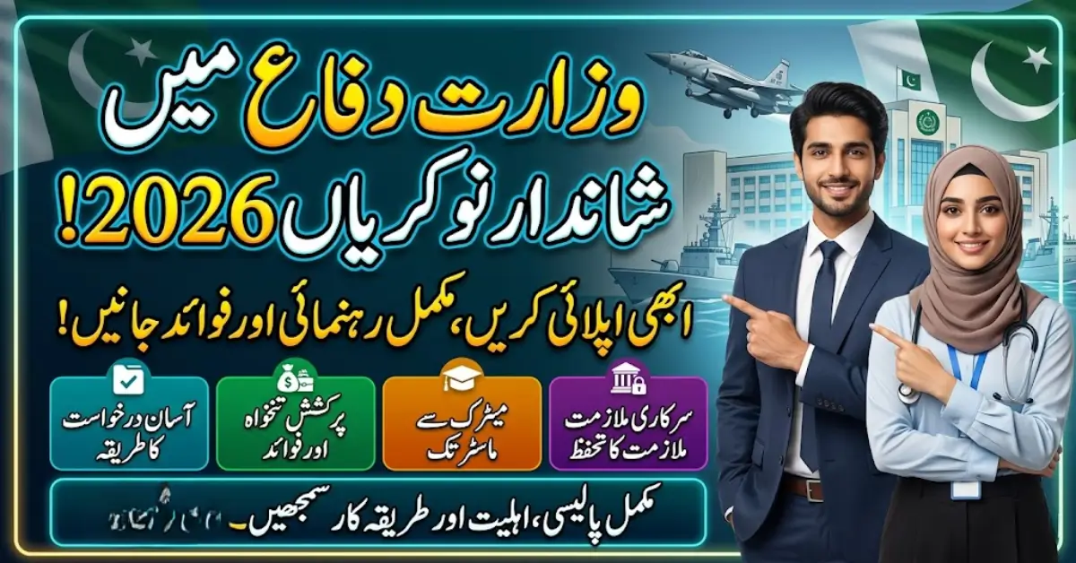Ministry of Defence Jobs in Pakistan – Apply Now, Requirements & Career Advantages