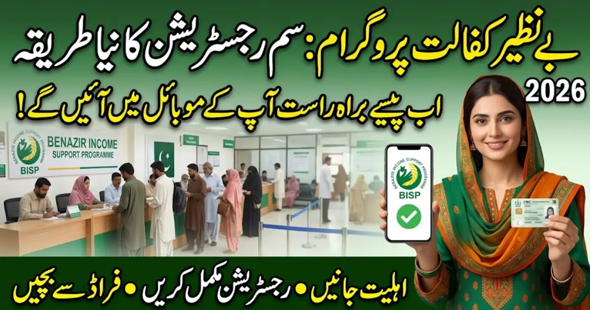 BISP SIM Registration 2026: Eligibility, Process & Details