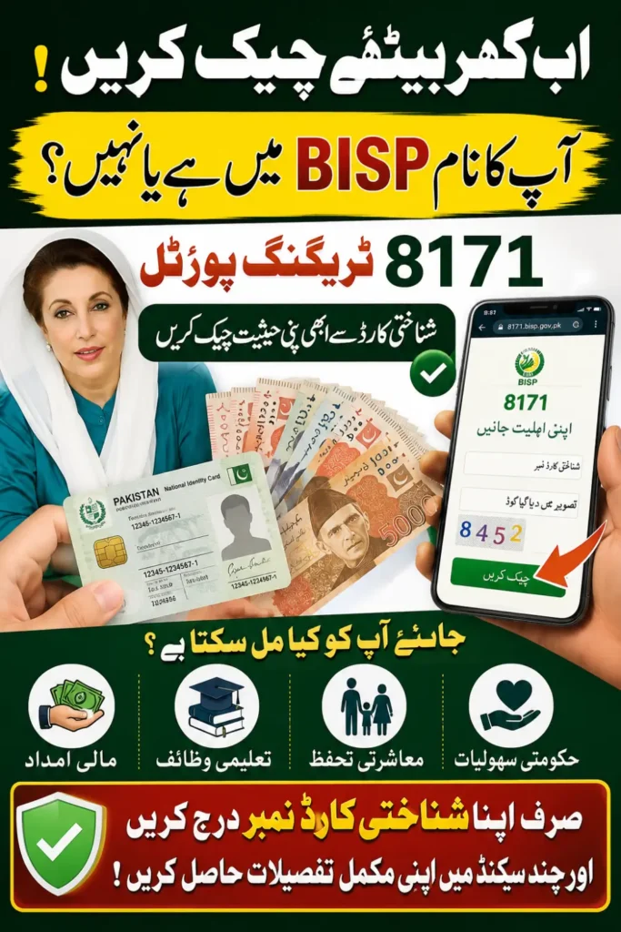 8171 Tracking Portal 2026: Who Qualify & How To Check Status By Using CNIC
